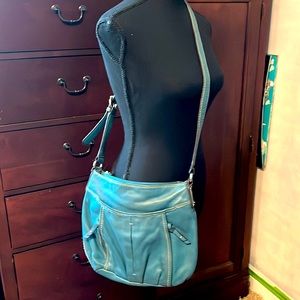 Teal Tignanello crossbody